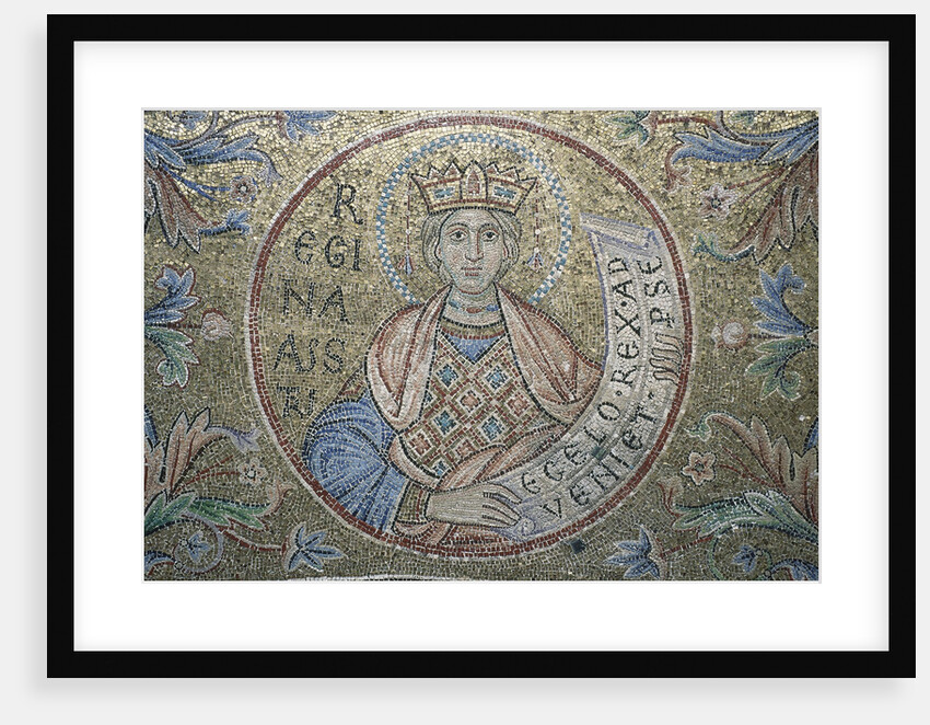 The Queen of Sheba (Detail of Interior Mosaics in the St. Marks Basilica), 13th century by Byzantine Master