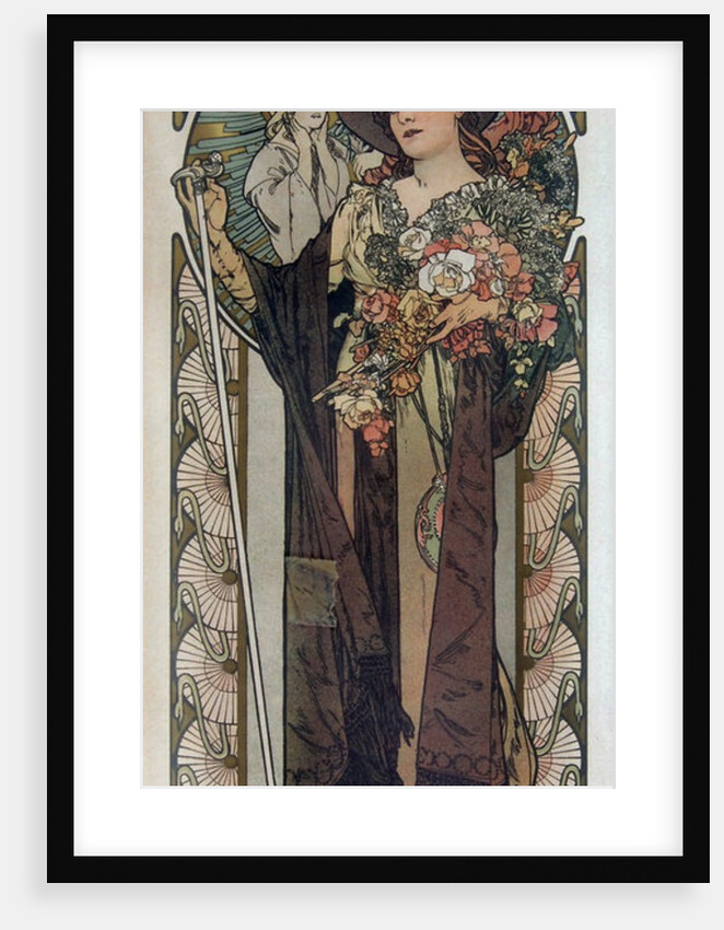 Poster for the Play La Tosca by Victorien Sardou, 1899 by Alfons Marie Mucha