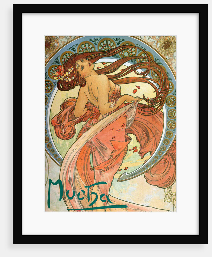 Dance (From the series The Arts) by Alfons Marie Mucha