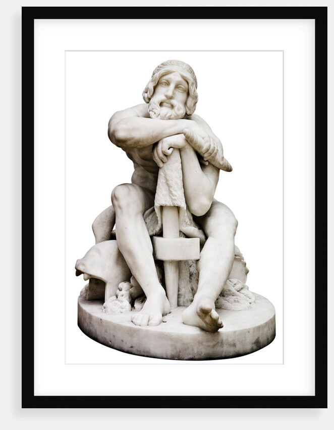 Thor Resting with his Hammer, c. 1828 by Hermann Ernst Freund
