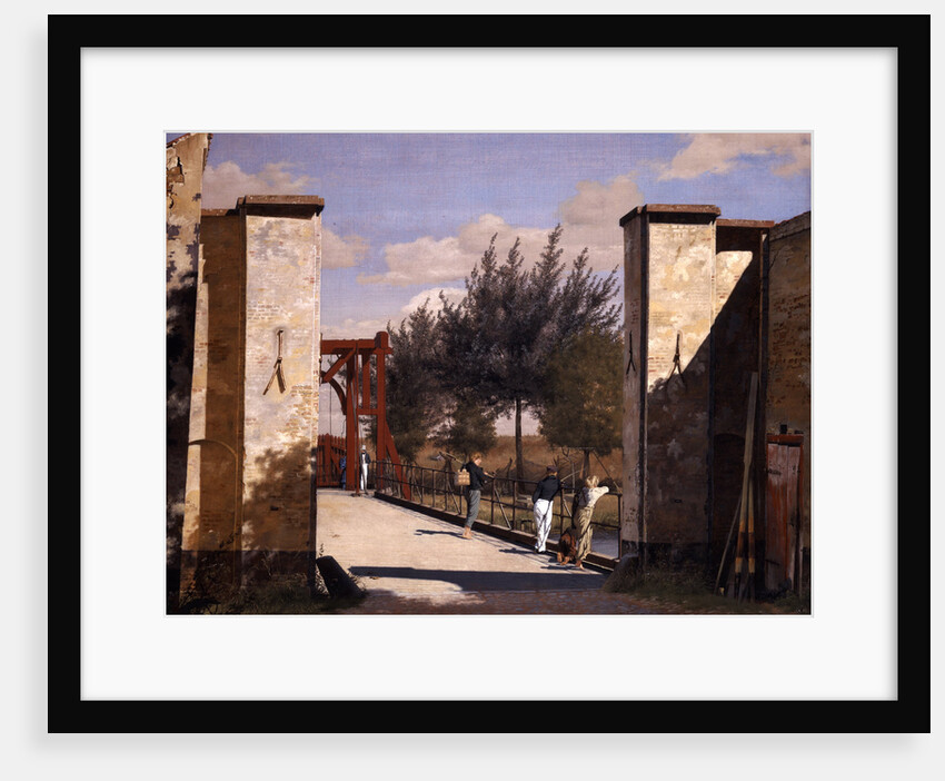 The North Gate of the Citadel, 1834 by Christen Schiellerup Købke