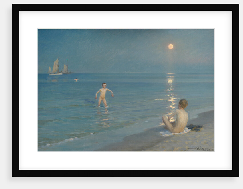 Boys Bathing at Skagen. Summer Evening, 1899 by Peder Severin Krøyer