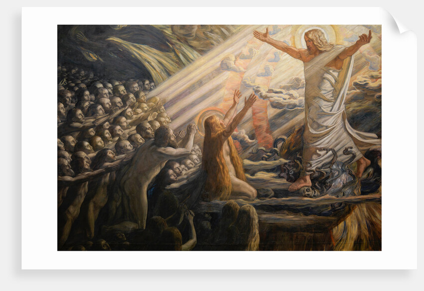 Christ in the Realm of the Dead, 1892-1894 by Joakim Skovgaard