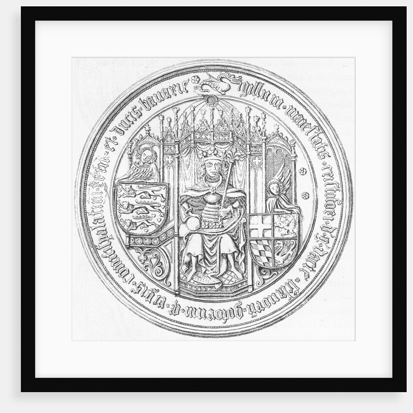 Seal with Portrait of Christopher of Bavaria by Anonymous