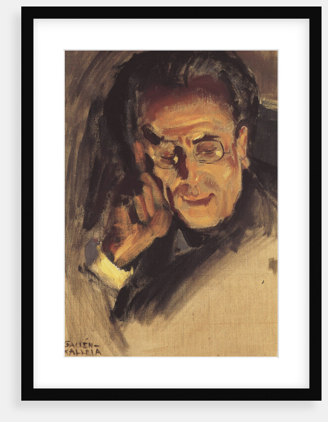 Portrait of Gustav Mahler, 1907 by Akseli Gallen-Kallela