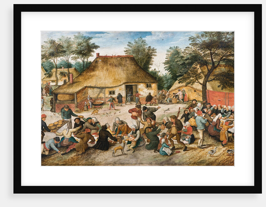 The Peasant Wedding by Pieter Brueghel the Younger