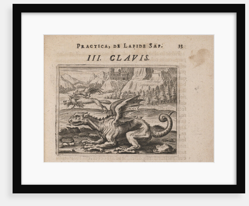 Illustration for Tripvs avrevs, hoc est, Tres tractatvs chymici selectissimi.., 1618 by Theodor de Bry