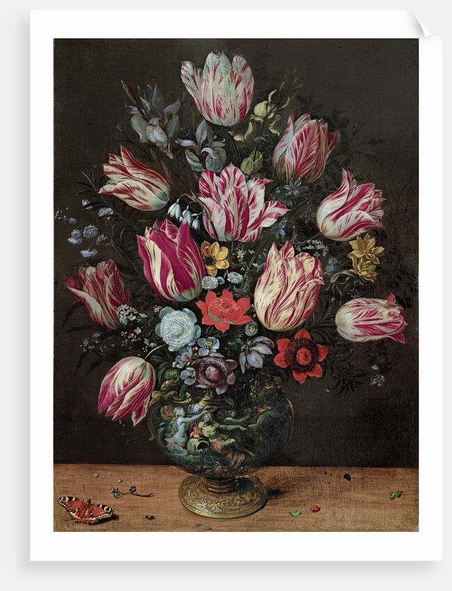 Vase with Tulips, 1620-1625 by Andries Daniels