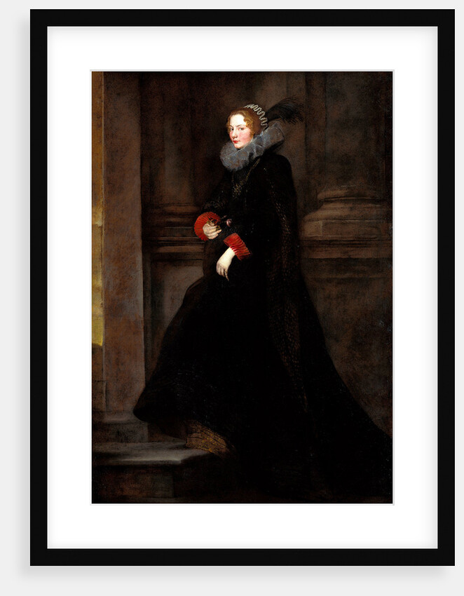 Portrait of Marchesa Geronima Spinola, ca 1624 by Sir Anthonis van Dyck