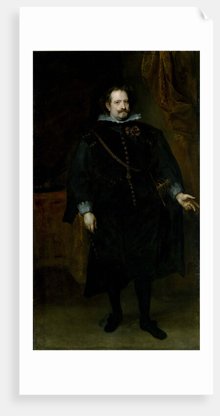 Diego Felipe de Guzmán, Marquis of Leganés, ca 1634 by Sir Anthonis van Dyck