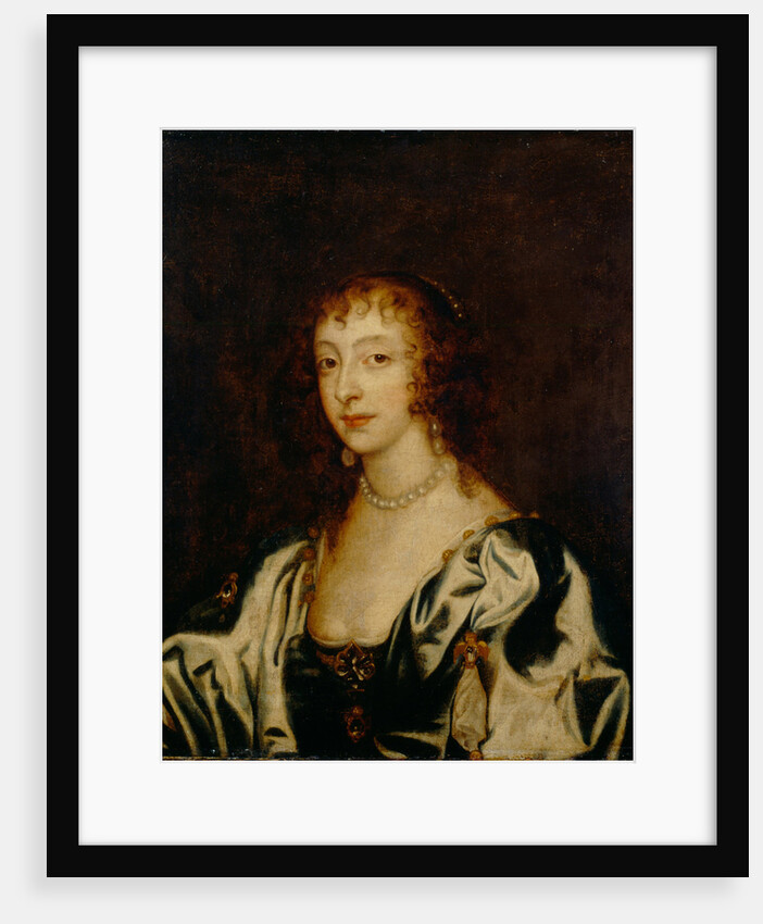 Portrait of Queen Henrietta Maria of France, 1666 by Sir Anthonis van Dyck