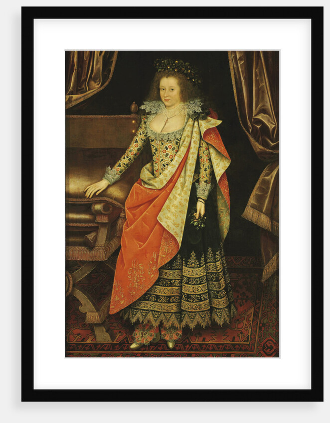 Portrait of Lady Frances Stewart, Duchess of Richmond and Lennox, Countess of Hertford, née Howard, 1611 by Marcus Gheeraerts the Younger