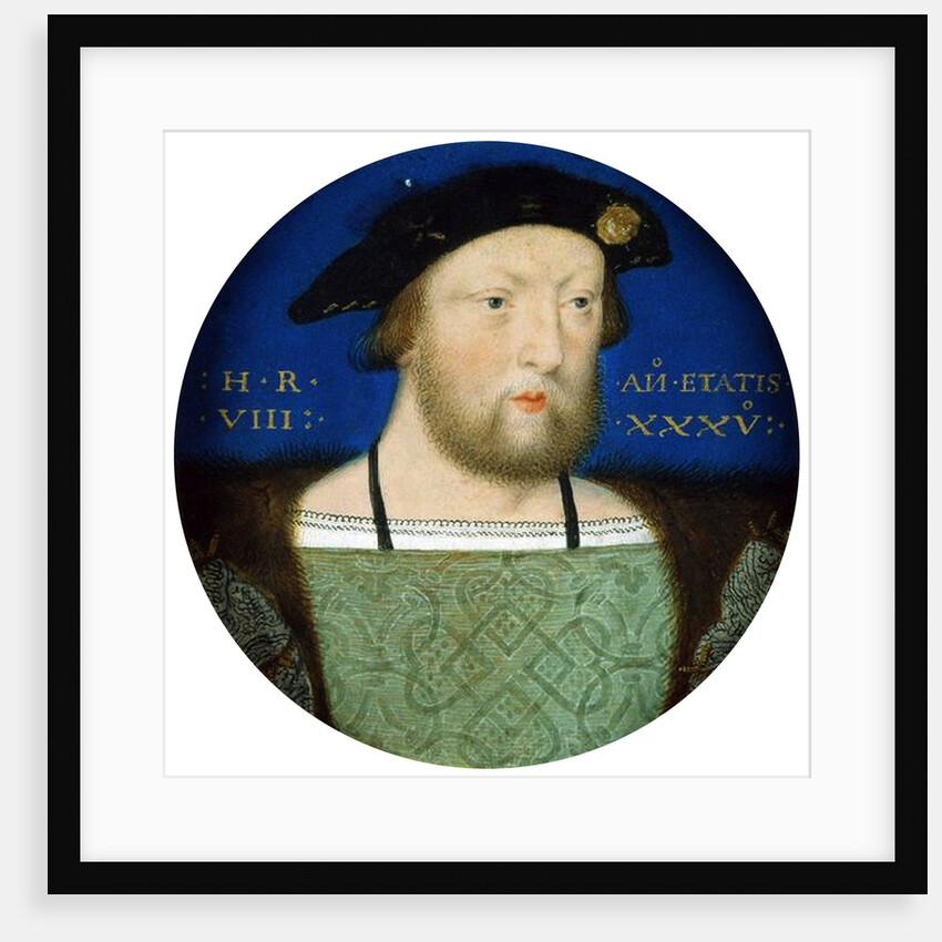 Portrait of King Henry VIII of England by Horenbout