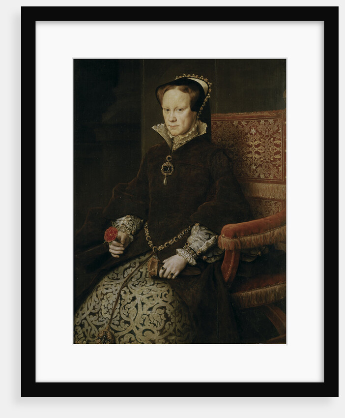 Portrait of Mary I of England, 1554 by Antonis Mor