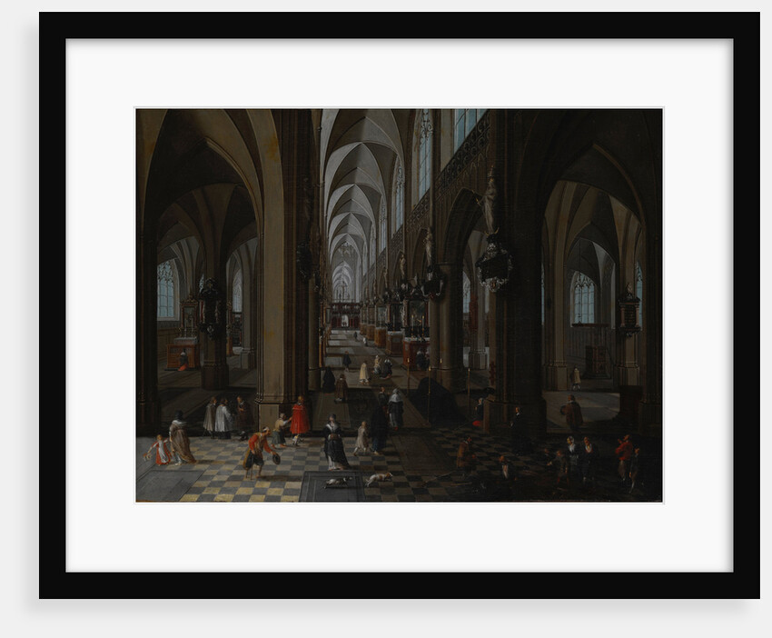 Interior of Antwerp Cathedral, 1651 by Pieter Neeffs the Elder