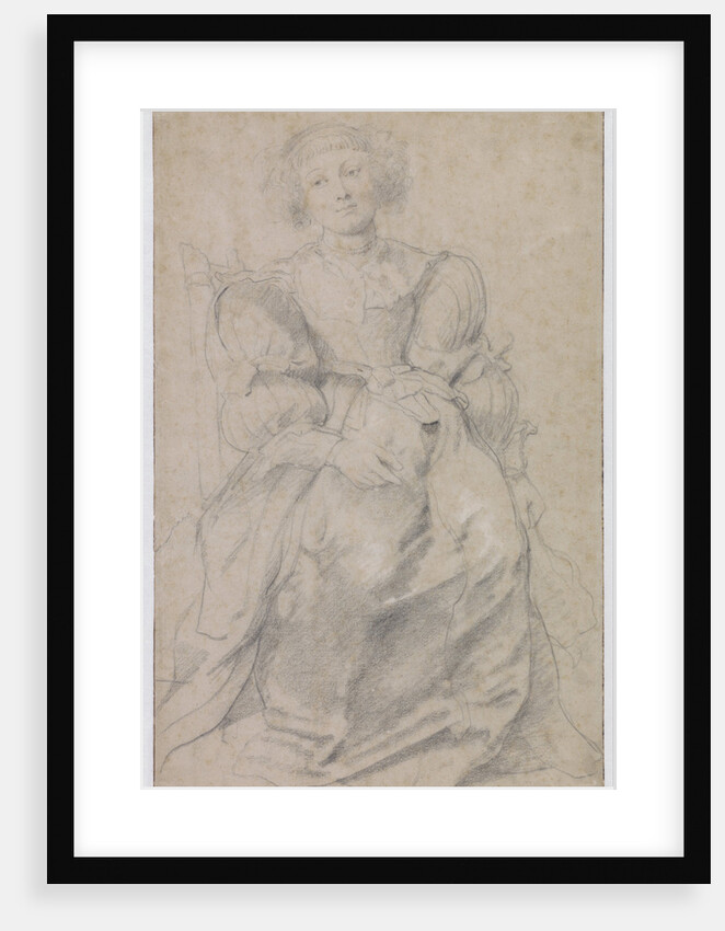 Portrait of Hélène Fourment, c. 1630-1631 by Pieter Paul Rubens