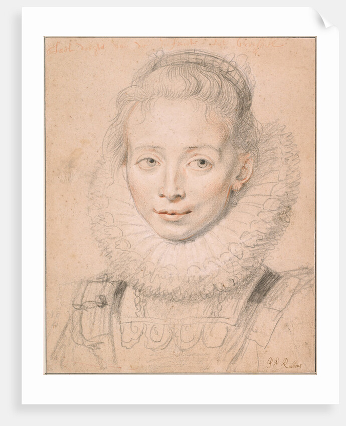 Rubenss Daughter Clara Serena (So named Maid of Honor of Infanta Isabella), c.1623 by Pieter Paul Rubens