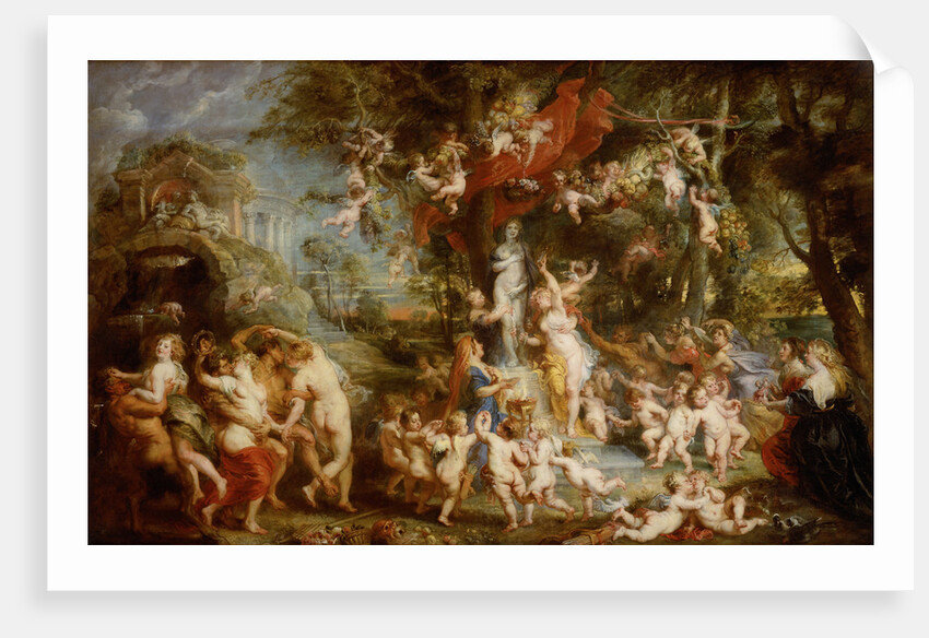 The Feast of Venus (The festival of Venus Verticordia), 1636-1637 by Pieter Paul Rubens