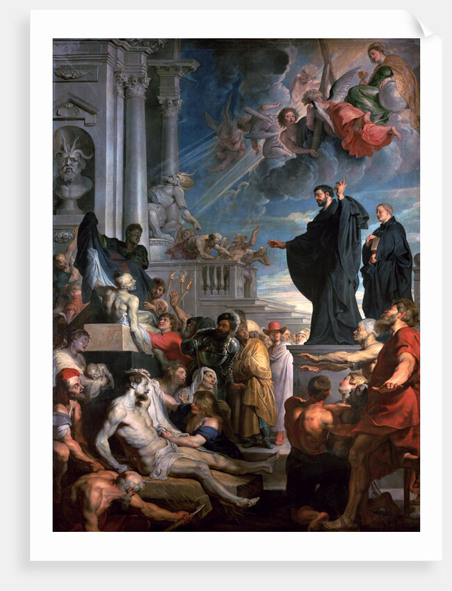 The miracles of Saint Francis Xavier by Pieter Paul Rubens