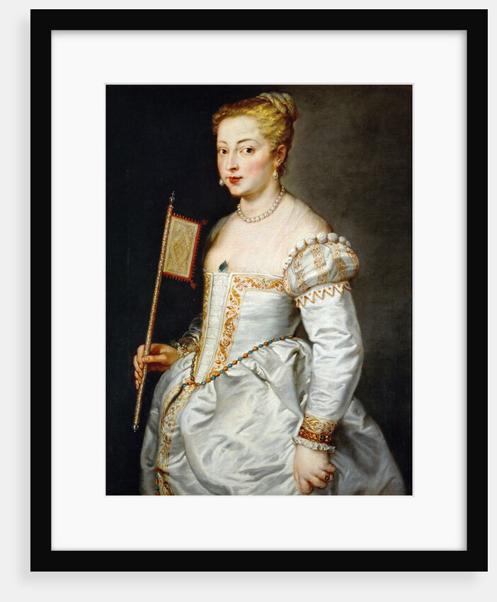 Girl with fan, ca. 1628-1629 by Pieter Paul Rubens