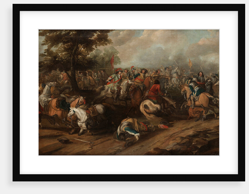 The Battle of Breitenfeld by Pieter Snayers