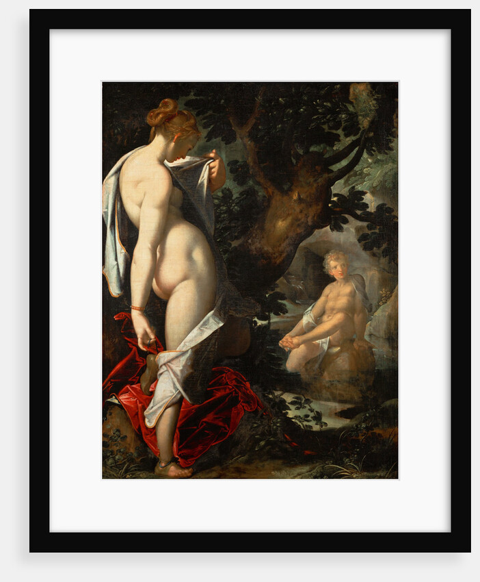 The Nymph Salmacis and Hermaphroditus, ca 1580-1582 by Bartholomeus Spranger