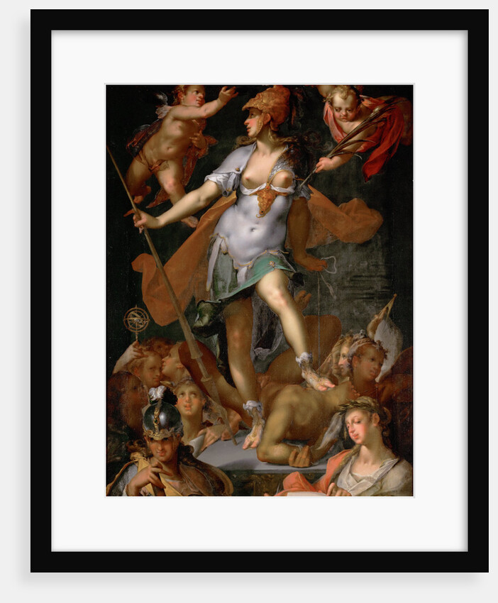Minerva Victorious over Ignorance, ca 1591 by Bartholomeus Spranger