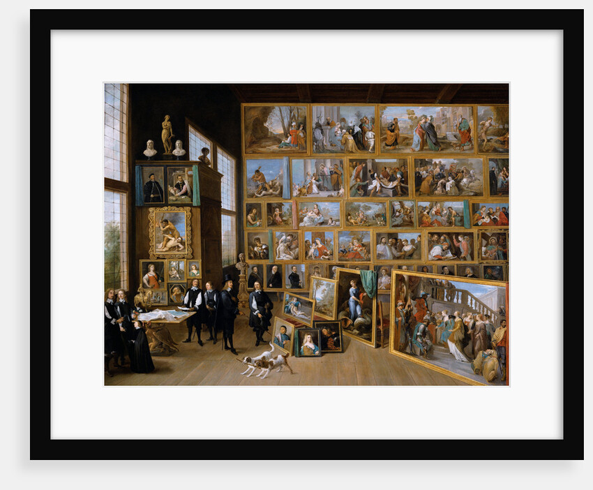 Archduke Leopold Wilhelm in his Gallery in Brussels by David Teniers the Younger