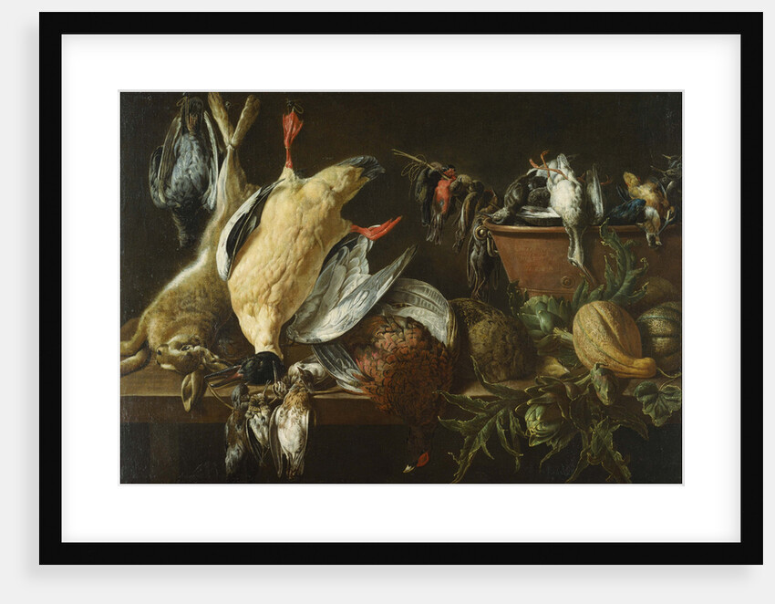 Still Life with Games and Vegetables, 1648 by Adriaen Van Utrecht