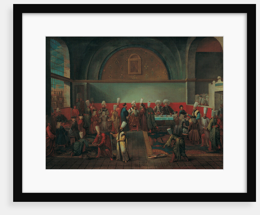 Dinner at the Palace in Honour of an Ambassador, 1720s by Jean-Baptiste Vanmour