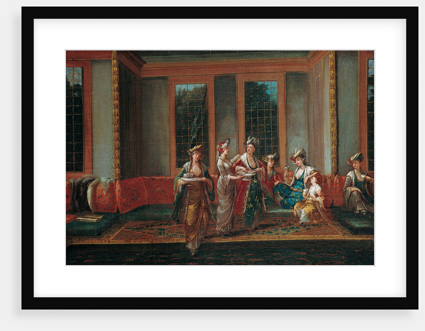 Women Drinking Coffee, 1720s by Jean-Baptiste Vanmour