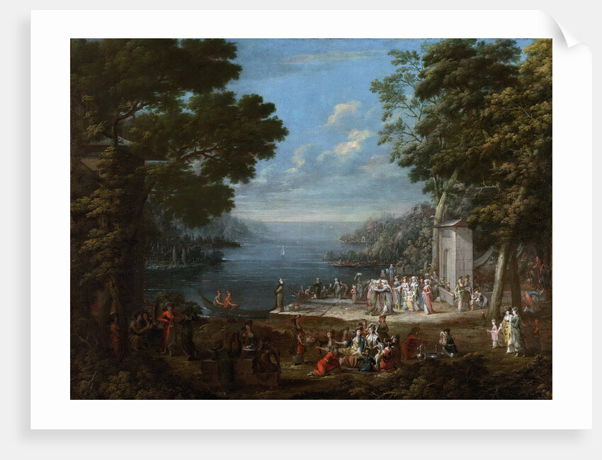 Womens Festival on the Bosphorus, 1737 by Jean-Baptiste Vanmour