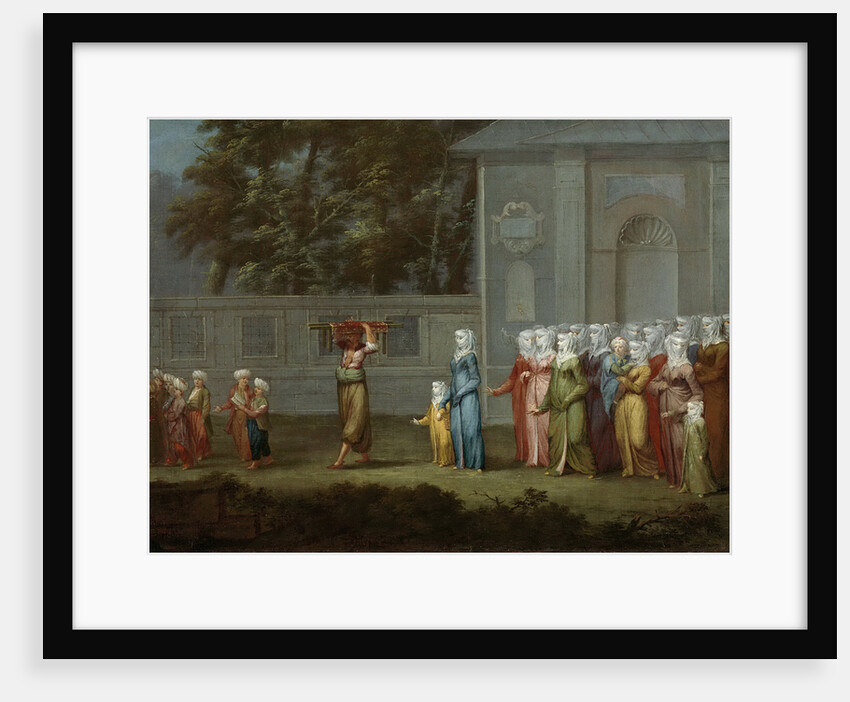 First walk to boys school, 1737 by Jean-Baptiste Vanmour