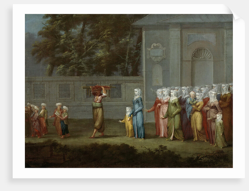 First walk to boys school, 1737 by Jean-Baptiste Vanmour
