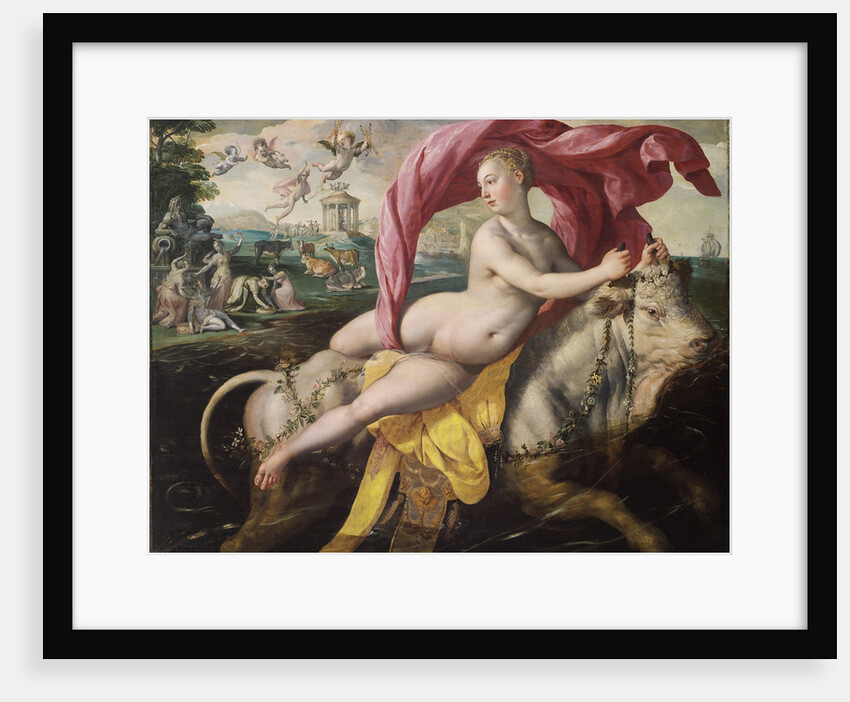 The Rape of Europa, ca 1590 by Maerten de Vos