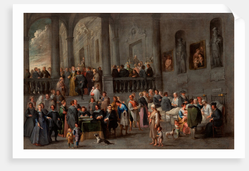 To Visit the Sick, c. 1640 by Cornelis de Wael
