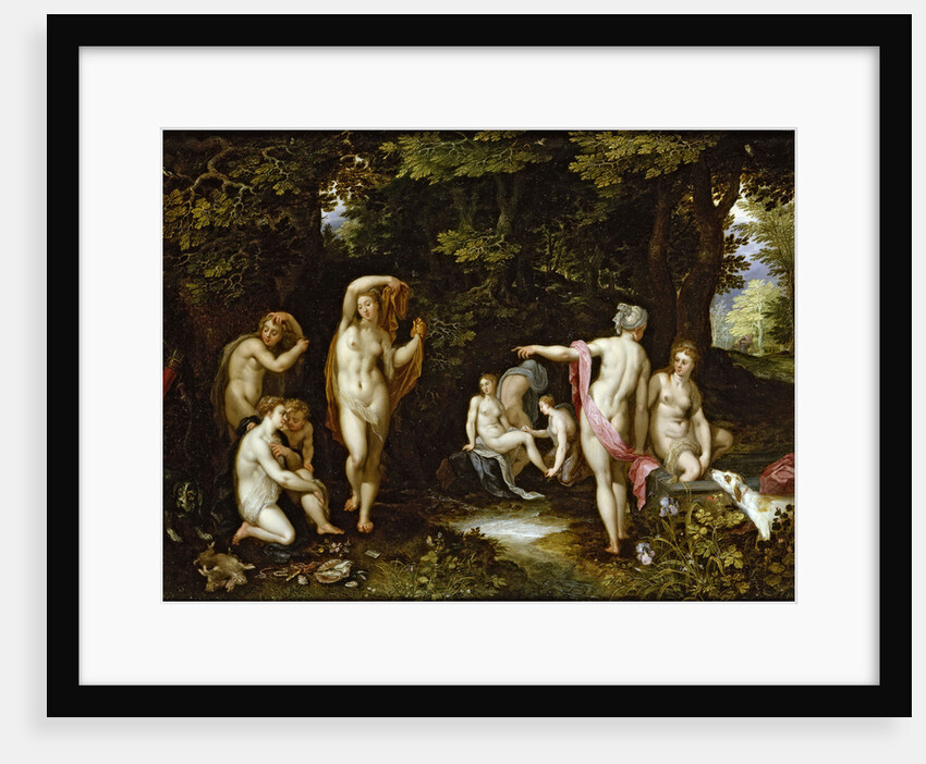 Diana and Actaeon, ca 1595 by Jan Brueghel the Elder