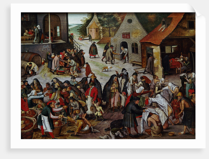 The Seven Works of Mercy by Pieter Brueghel the Younger