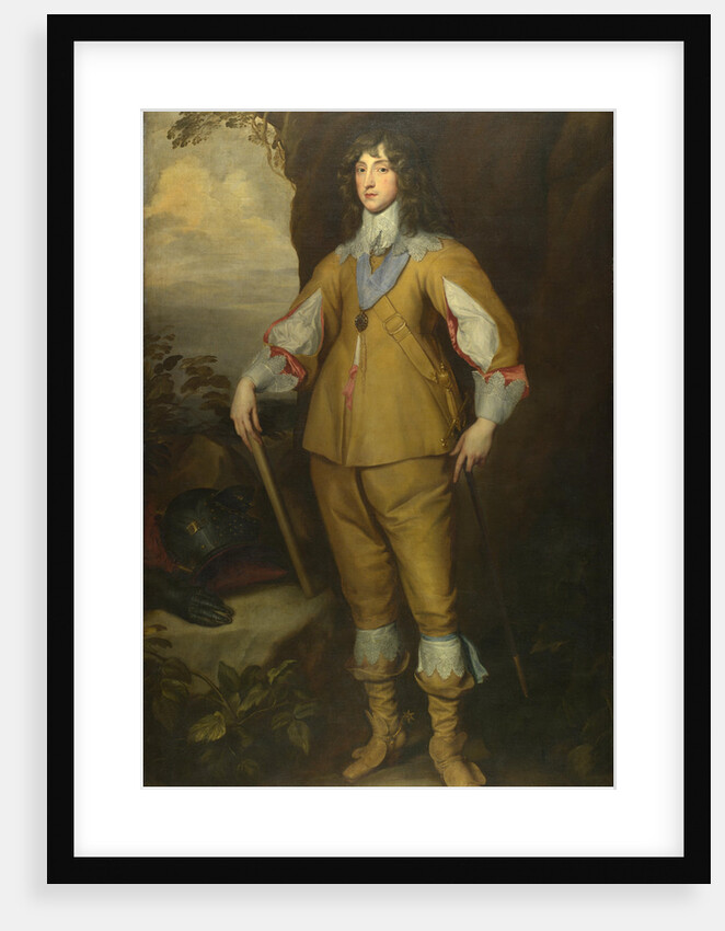 Portrait of Charles I Louis, Elector Palatine, ca 1637 by Anthony van Dyck
