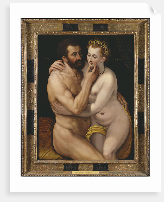 Mars and Venus by Frans Floris the Elder