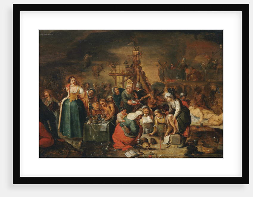 The Witches Kitchen, Early 17th cen by Frans Francken the Younger