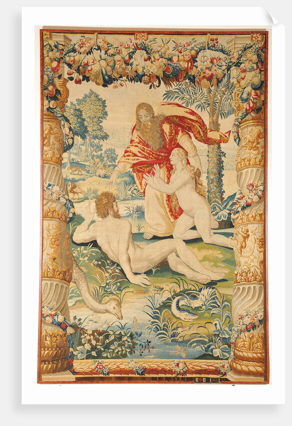 Adam and Eve (Tapestry), c. 1650-1660 by Leyniers Workshop