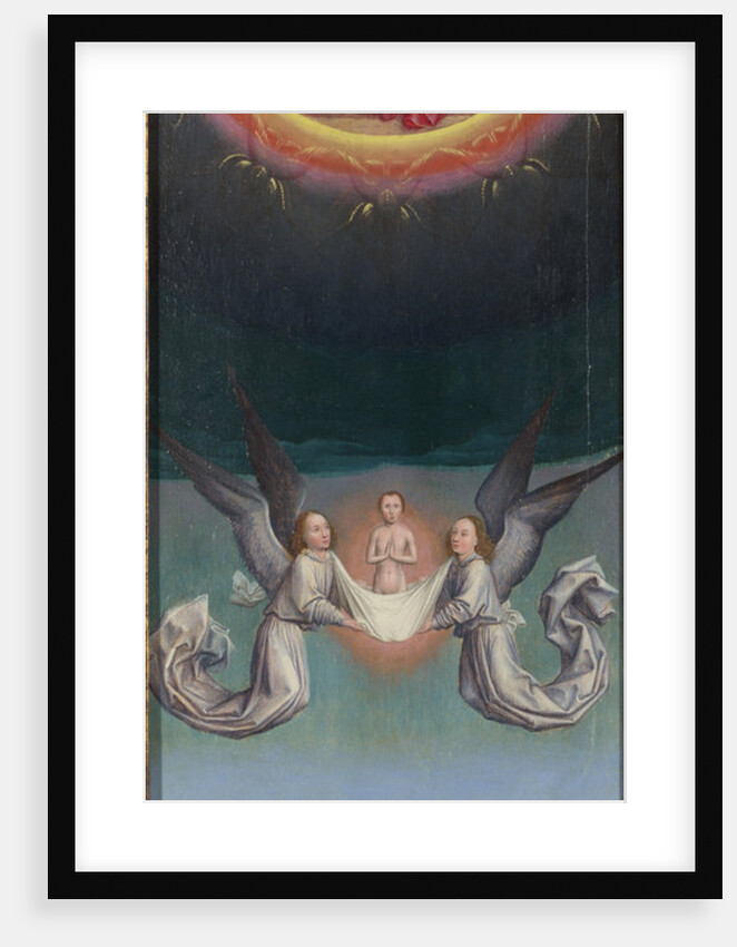 The Soul of Saint Bertin carried up to God by Simon Marmion