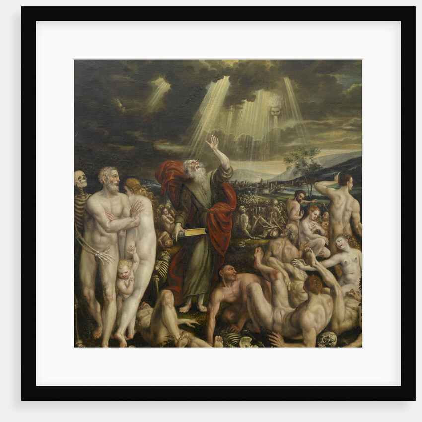 The Vision of the Prophet Ezekiel by Quentin Massys
