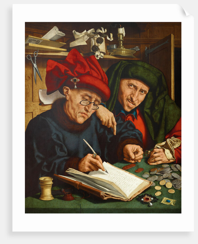 The Tax Collectors, 1520s by Quentin Massys