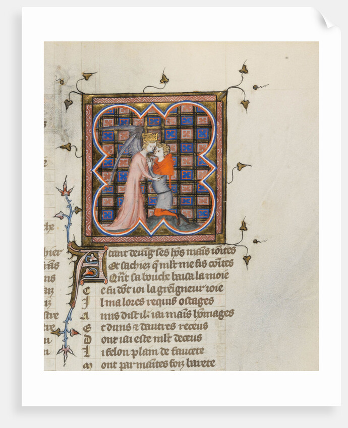 Miniature from a manuscript of the Roman de la Rose by Guillaume de Lorris and Jean de Meun, 1353 by Master of the Rose novels