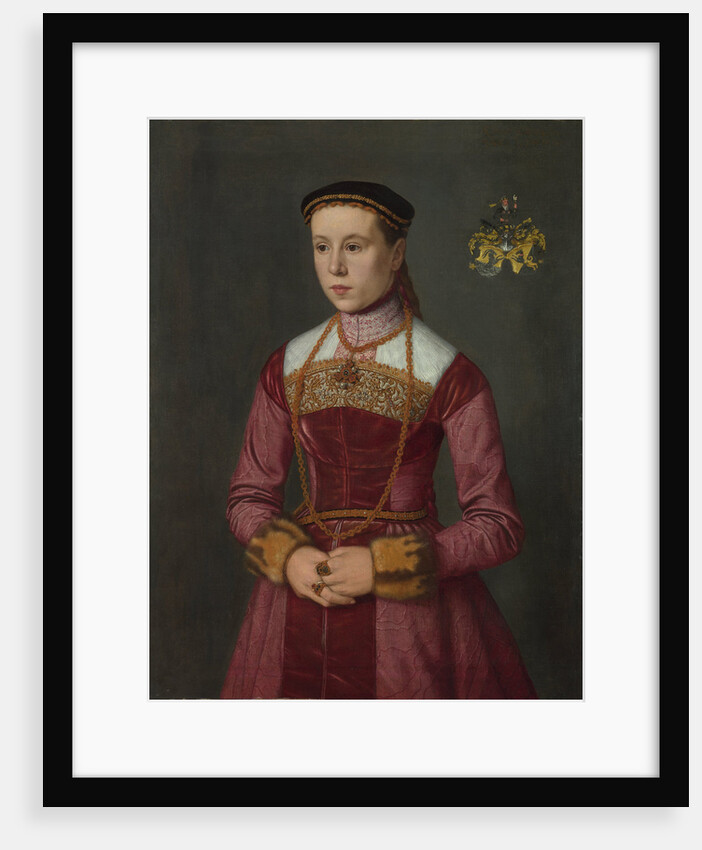 Portrait of a Young Lady, ca 1561 by Nicolas Neufchâtel