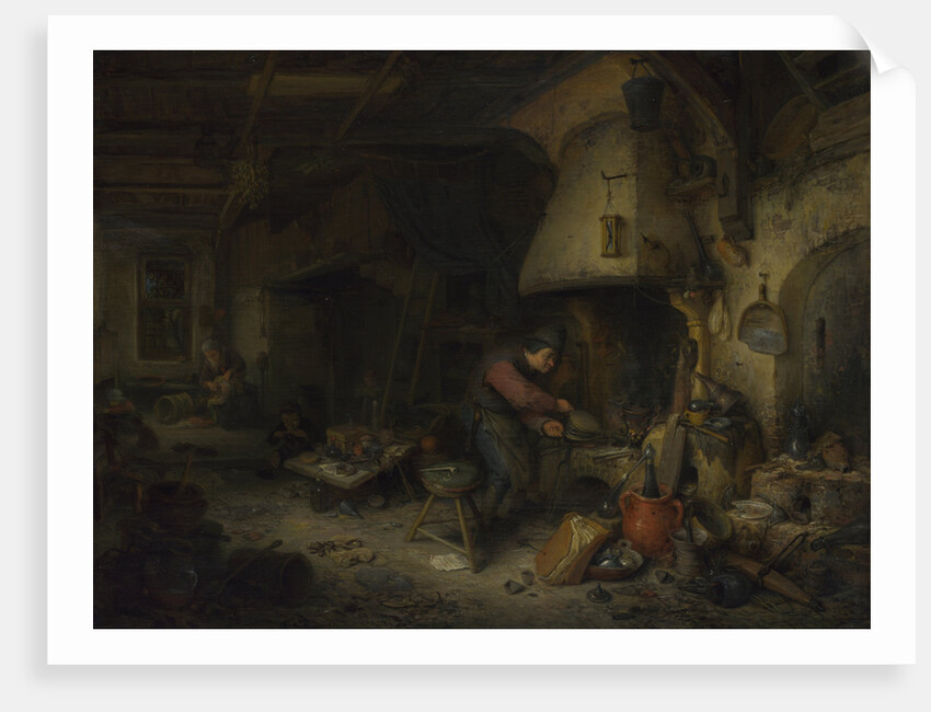 An Alchemist, 1661 by Adriaen Jansz van Ostade