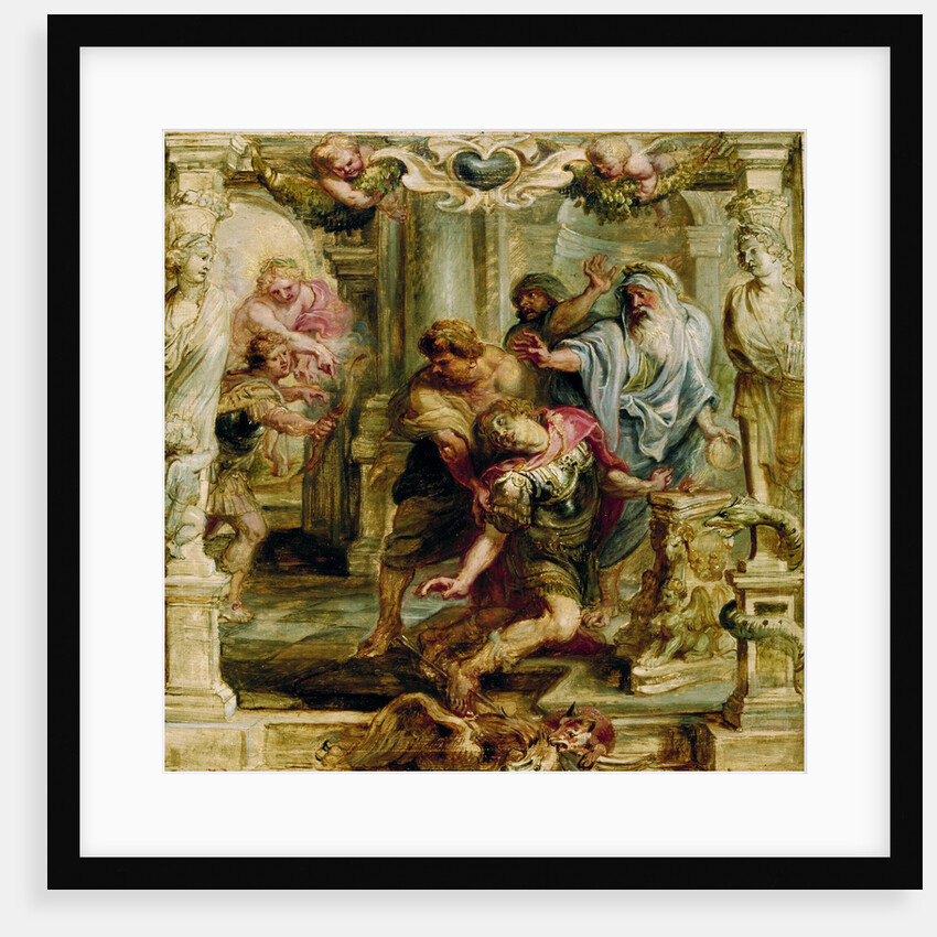 The death of Achilles, 1630-1635 by Pieter Paul Rubens