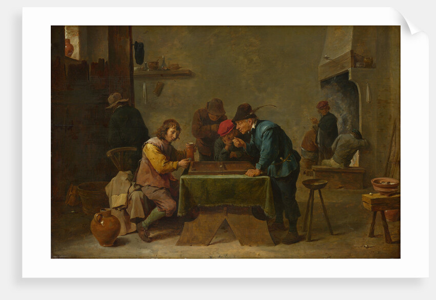 Backgammon Players, c. 1645 by David Teniers the Younger